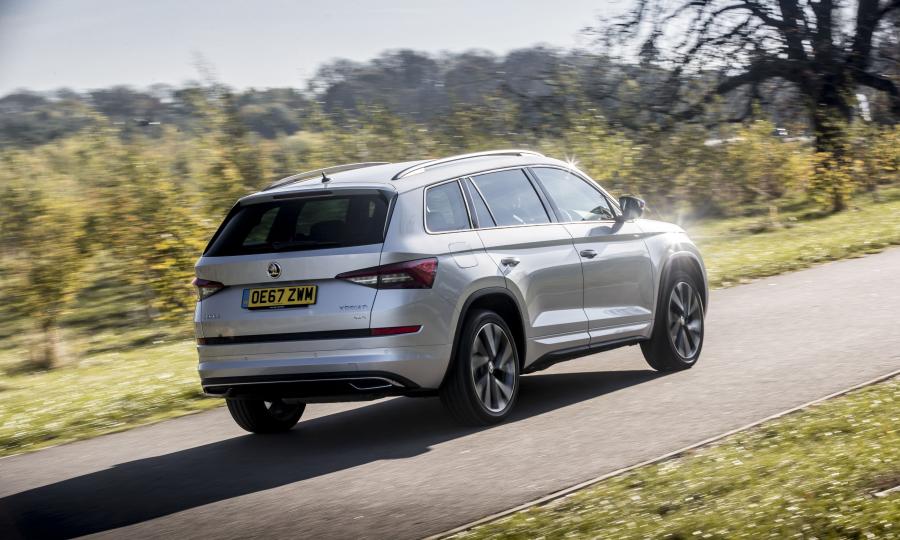  Skoda Kodiaq 4x4 Sportline 2017 года  (UK) (фото 27 из 40)